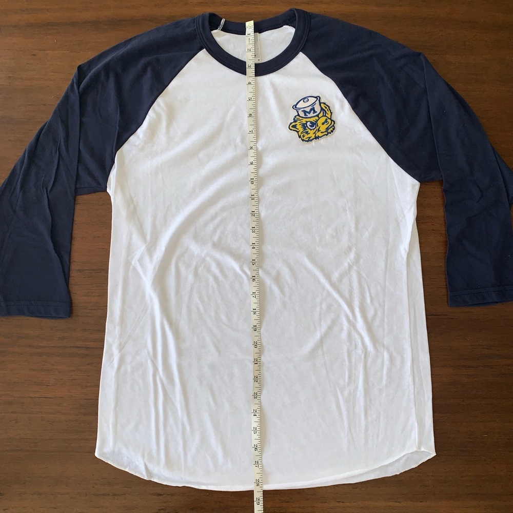 Michigan Wolverines Raglan (Custom Made) - Picture 3 of 5